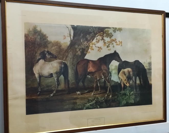 STAMPA "MARES AND FOALS" GEORGE STUBBS Stampe Inglesi 
